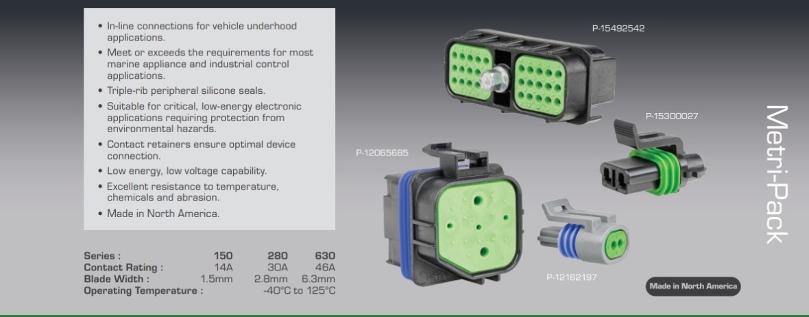 Delphi Metri-Pack Connectors