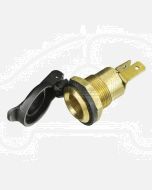 Ionnic 1331004 DIN Brass Socket Spring Loaded Offset -12-24V