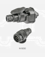 Ionnic N1200 Trailer Connector - Truck - 13 Pin Plastic Plug (12-24V)