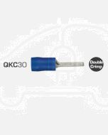 IONNIC QKC30 Blue Pin Crimp Terminals (Pack of 100)