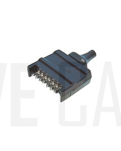 Britax 7 Pin Flat Plastic Plug (B4)