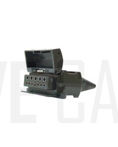 Britax B48 12 Pin Flat Plastic Trailer Socket