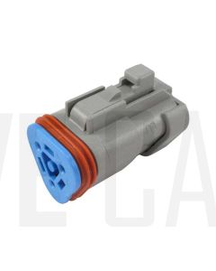 Deutsch DT06-3S-P006 DT Series 3 Socket Plug