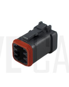 Deutsch DT06-6S-EP06 DT Series 6 Socket Plug