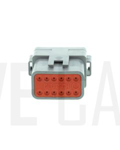 Deutsch DT04-12PA-C015 Receptacle with Reduced Dia Seals