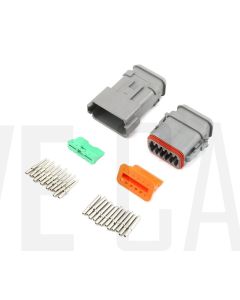 Deutsch DT12-1-E008 Connector Kit with Heatshrink Adapter
