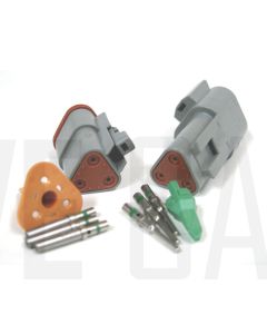 Deutsch DT3-1 DT Series 3 Pin Connector Kit