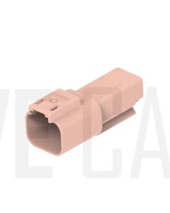 Deutsch DT04-2P-TN09/10 DT Series 2 Pin Brown Receptacle
