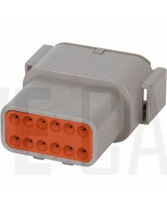 Deutsch DTM04-12PA/B DTM Series 12 way Receptacle (box of 350)