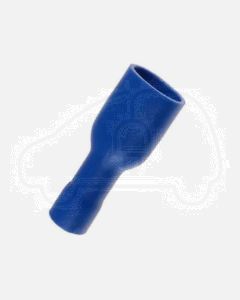 Quikcrimp 1.5 - 2.5mm2 Fully Insulated Qc Female Terminal Blue PVC Pack of 100