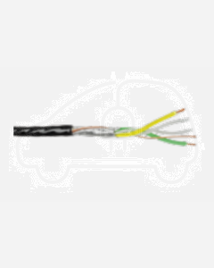 Ionnic 103349R CAN Data Cable - Yellow/Green (2 Core Robotic)