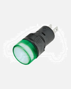 Ionnic BA16DS-GRN Warning Lamp LED Green 10-30V