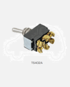 Ionnic TS402A Toggle Switch Double Pole On/On - Screw (12-24V)