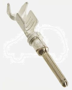 TE Connectivity AMPSEAL 16, Male Crimp Terminal Contact, Nickel Plating, 0.75mm² to 2mm², 18AWG to 14AWG (Pack of 100)