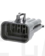 Delphi 12047931 Black Metri Pack 150 Series Connector (Bag of 5)