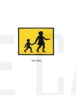 Ionnic 882-909 Bus Warning Light Kit Decal - "Children Walking" - QLD & VIC