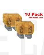 Ionnic BF5/10 ATC/ATO Blade Fuse 5A - Orange (Pack of 10)