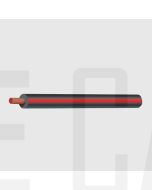 Ionnic TW100-BLK/RED-500 Thin Wall Black Cable - RedTrace (1.0mm2)