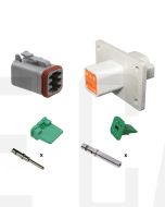 Deutsch DT6-1-L012 Flange Mount Connector Kit