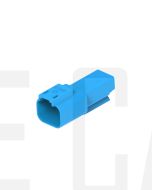 Deutsch DT04-2P-TN03/10 DT Series 2 Pin Blue Receptacle