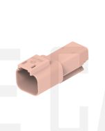 Deutsch DT04-2P-TN09/10 DT Series 2 Pin Brown Receptacle