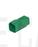 Deutsch DT04-6P-TN03/10 DT Series 6 Pin Green Receptacle