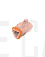 Deutsch DT06-3S-TN09/10 DT Series 3 Brown Socket Plug