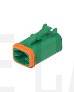 Deutsch DT06-4S-TN03/10 DT Series 4 Green Socket Plug