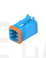 Deutsch DT06-6S-TN07/10 DT Series 6 Blue Socket Plug