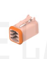 Deutsch DT06-6S-TN09/10 DT Series 6 Brown Socket Plug