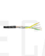Ionnic PH375BK Special Cable Shielded Drain Wire - Red/Black/White (3 Core)