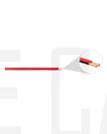 Ionnic T1-78-RED/BLK-100 Twin Core Figure 8 Cable - 4mm