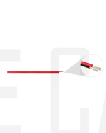 Ionnic TC8-3-RED/BLK-50 Twin Core Figure 8 Cable - Tinned
