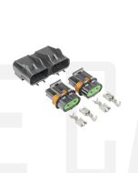 Delphi Metri-Pack ATC 30A Blade Fuse Holder Weatherproof Kit